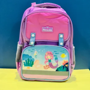 Super Cute Kids Backpack Mermaid Dinosaur School Bags for Boys Girls Pink