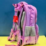 Super Cute Kids Backpack Mermaid Dinosaur School Bags for Boys Girls Pink Side View