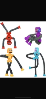 Telescopic Suction Cup Toys - LED Light - Pop Tubes -6