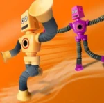 Telescopic Suction Cup Toys - LED Light - Pop Tubes -8