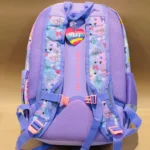 Vest 16 Premium School Bag Elegant Backpack for Kids Teens Unicorn Purple Back