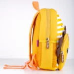 Zoo Animal Plush Backpack Soft Cute Explorer Bag for Toddlers Kindergarten Kids Lion SideView