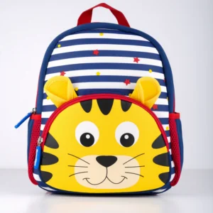 Zoo Animal Plush Backpack Soft Cute Explorer Bag for Toddlers Kindergarten Kids Tiger