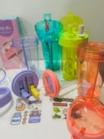 Cute Double Partition Sipper -2