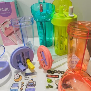 Cute Double Partition Sipper -2