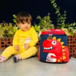 Dino World Premium Backpack Cute Dinosaurs Dino Toddler Backpack Preschool Nursery Bag With BG