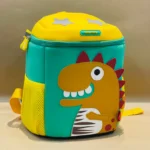 Dino World Premium Backpack Cute Dinosaurs Dino Toddler Backpack Preschool Nursery Bag Yellow Color
