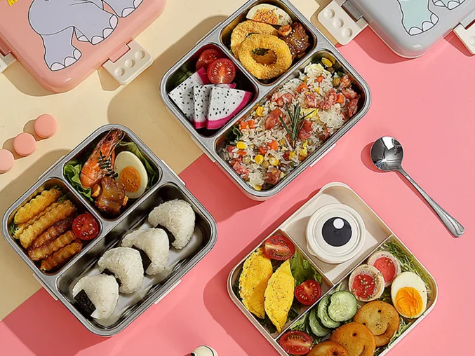 Elephant Eye Spill Free Steel Lunch