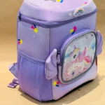 Luxury 13 Unicorn Backpack for Girls Glitter Wings Waterproof Design from side