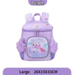 Luxury 13 Unicorn Backpack for Girls Glitter Wings Waterproof Design purple bag