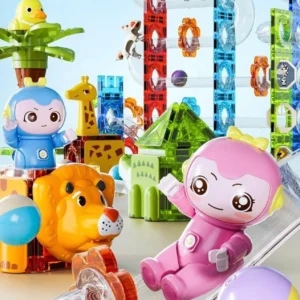 Magnetic Animal Park - Marble Run - Tiles -1