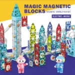 Magnetic Animal Park - Marble Run - Tiles - 9