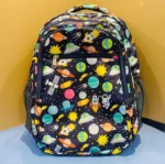 Premium 18 School Backpack-Quality Bag for Kids Teens Space