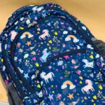 Premium 18 School Backpack-Quality Bag for Kids Teens Unicorn Side