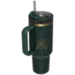 Stanley-Deco-Collection-Tumbler-H2.0-FlowState Quencher Green Gloss side view