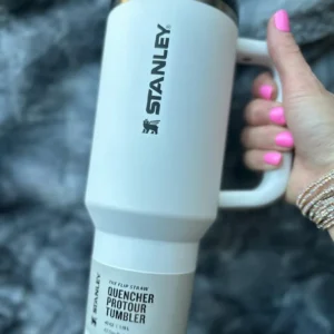 Stanley-Quencher-ProTour-Tumbler-40oz-Leakproof-Flip-Straw-Insulated-Travel-Mug-India-chalk-holding