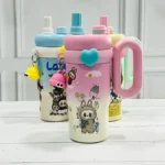 Labubu Stylist Tumblers Hot Cold BPA Free Bottles Pink