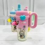 Labubu Stylist Tumblers Hot Cold BPA Free Bottles Pink Bottle