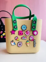 Crocs beach bag beige
