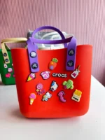 Crocs beach bag orange zoom
