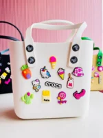 Crocs beach bag white