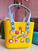 Crocs beach bag yellow
