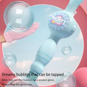 smoke bubble machine blue