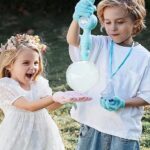 smoke bubble machine boy girl