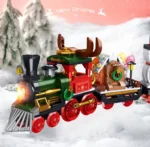 Christmas Train DIY Block Set peach