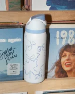 Owala FreeSip 24oz Water Bottle Blue Bow