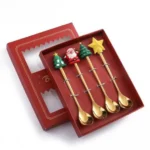 Stainless Steel Christmas Cutlery Set set