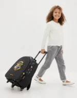 Smiggle 18 Inch Trolley Backpack Premium Wheeled Bag for Boys Girls Harry