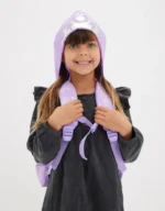 Smiggle Jr Stylish Backpack 14 Lightweight School Bag for Kids Princess cap