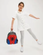 Smiggle Jr Stylish Backpack 14 Lightweight School Bag for Kids Spiderman Girl with bag