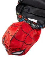 Smiggle Jr Stylish Backpack 14 Lightweight School Bag for Kids Spiderman cap
