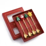 Stainless Steel Christmas Cutlery Set set